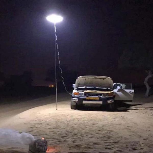 

set outdoor camping light fishing lamps cob rod led lantern lamp hiking #5 wall