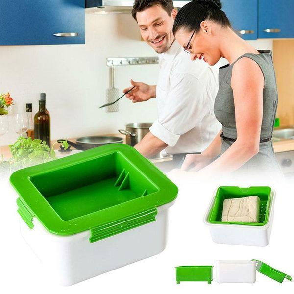 

storage bottles & jars tofu press presser drainer water removing gadget removes moisture from automatically