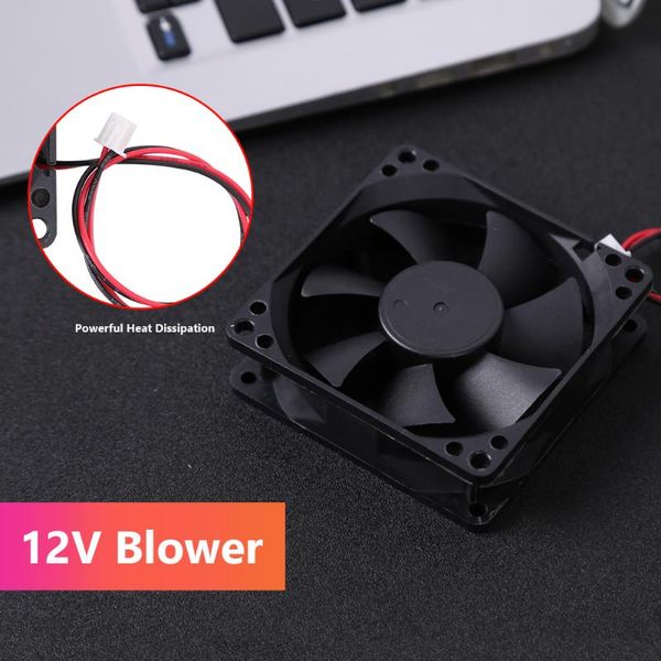 

fans & coolings dc 12v computer cooler fan deskpc case mainboard cooling radiator 80x80x25mm with 2-wire connector