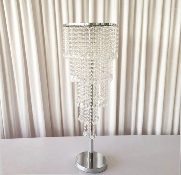 

other home decor 10 pieces/lot table centerpiece stand with crystal beads for decoration wedding1