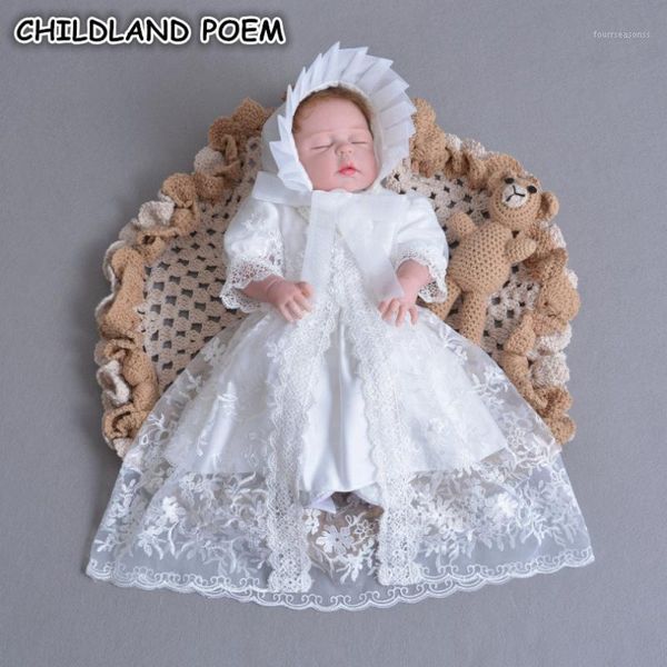 

girl's dresses baby christening gowns 1 year birthday princesss girls dress party wedding lace baptism vestido infantil1, Red;yellow