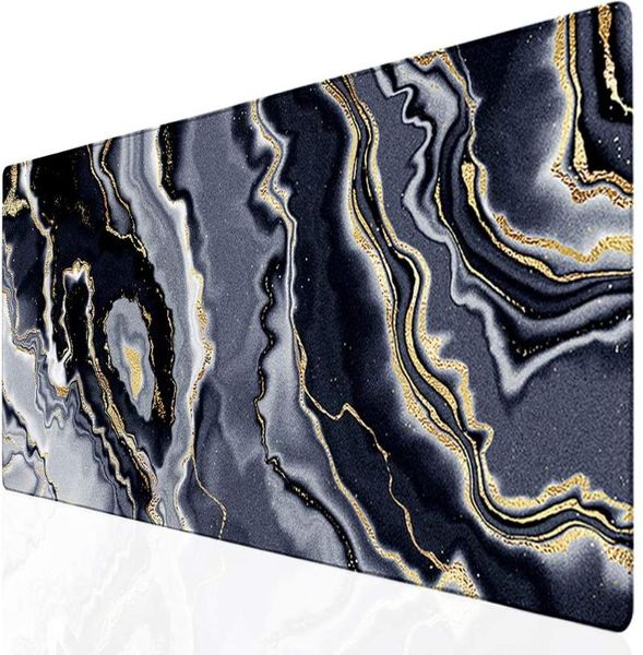 

mouse pads & wrist rests marble texture gaming pad deskkeyboard mat xxl gamer lapaccessories office