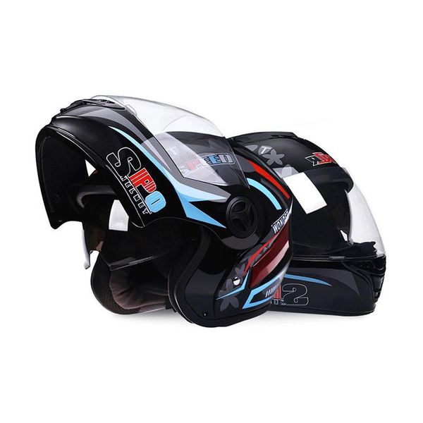 

cycling helmets motorcycle helmet racing face full men's and women's four seasons general anti fog