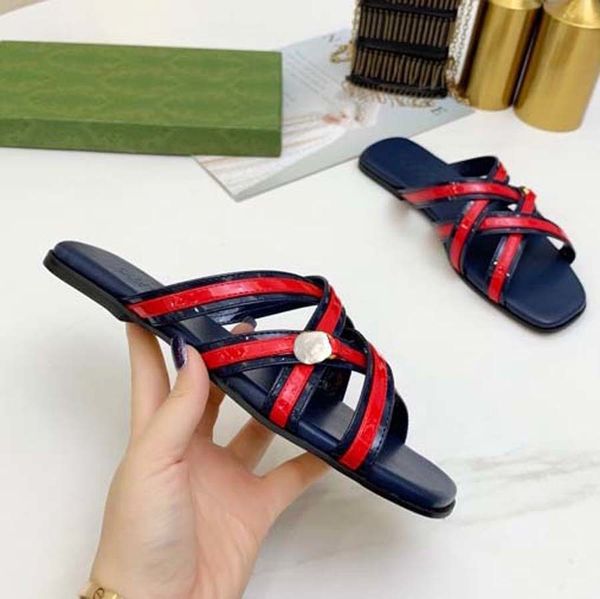 

fashion women sandals bohemian diamond slippers woman flats flip flops shoes summer beach slides home011 08, Black