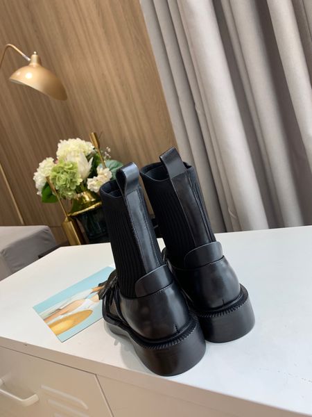 

cowhide leather boots flat bottom plain black design casual trendy womens selling women luxury lady knee boot fall and winter must have it