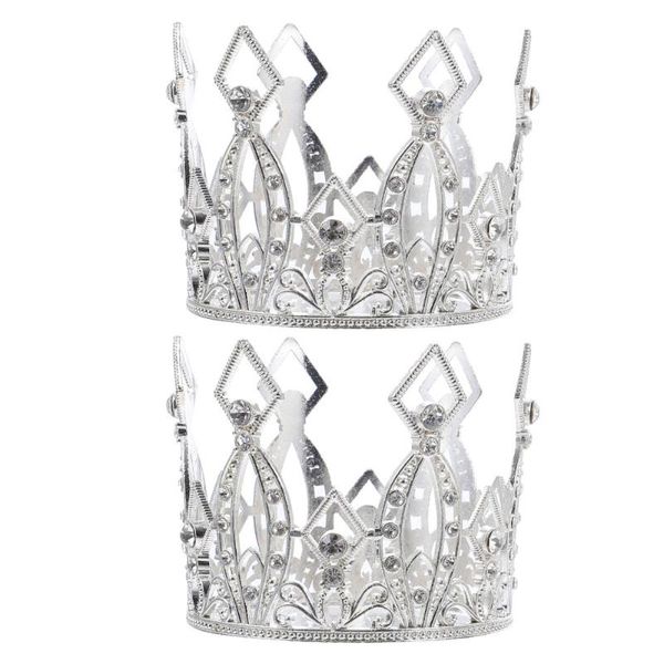 

other festive & party supplies 2pcs decorative mini crown cake er exquisite decor for
