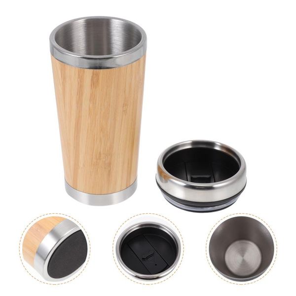 

mugs 1pc stainless steel vacuum coffee cup thermal water mug office