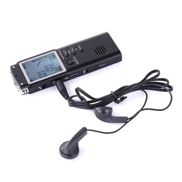 

digital voice recorder 8gb 1536kbps usb sound wav mp3 music player