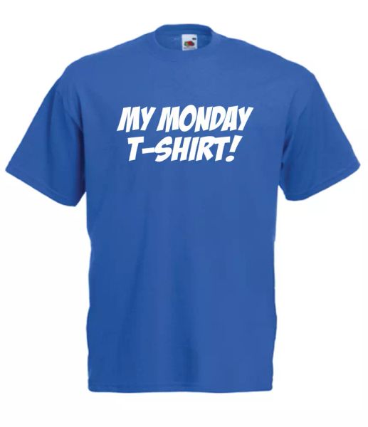 

my monday t shirt xmas gift idea men women t shirts multi-color s-2xl, White;black