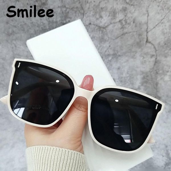 

fashion beige polarized sunglasses women 2021 korea luxury designer vintage shades for elegant oversize square sun glasses, White;black