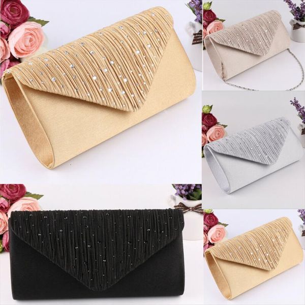 

women handbags glitter shimmer clutch evening bag shoulder diamante party prom purse chain crossbody bl1