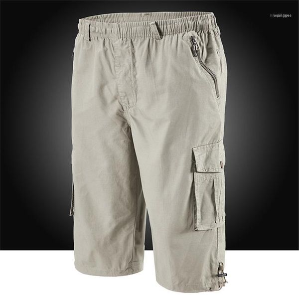 

men's shorts keen stylish cargo work elasticated summer casual combat fashion length trousers#0306g301, White;black