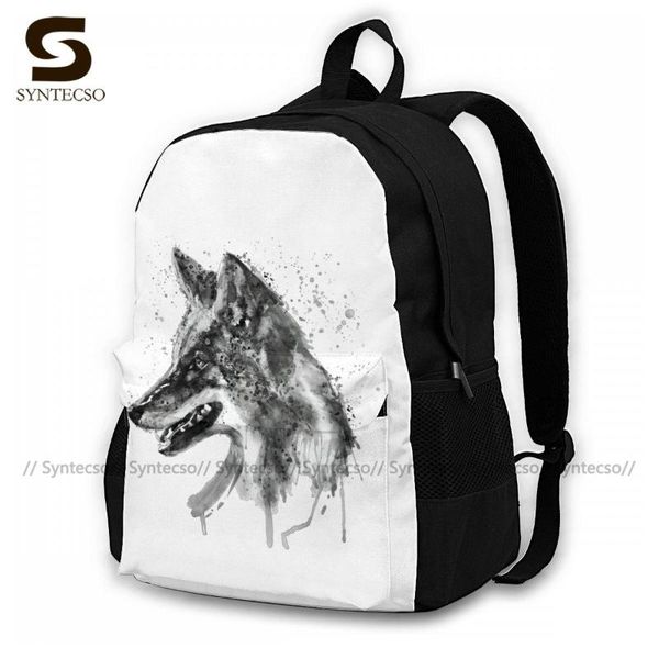 

coyote backpacks polyester primary school youth backpack durable cute bags