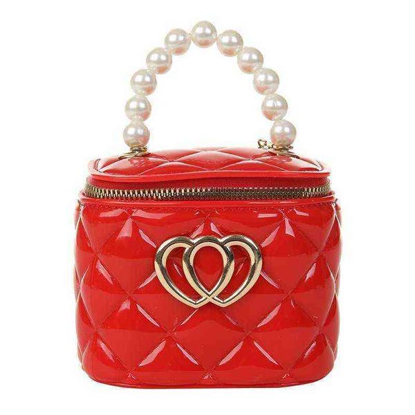 

summer lovely lacquer pearl portable exotic mini bag girl single shoulder messenger chain bag girl