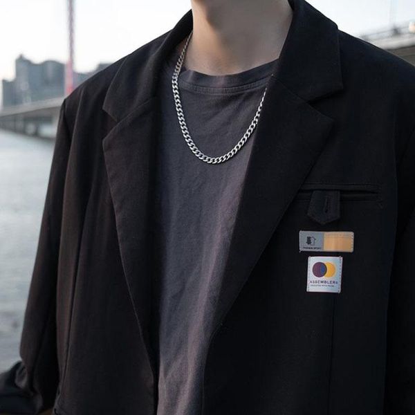 

chains stainless steel chain necklaces for women men long hip hop necklace on the neck fashion jewelry accessories friends gifts, Silver
