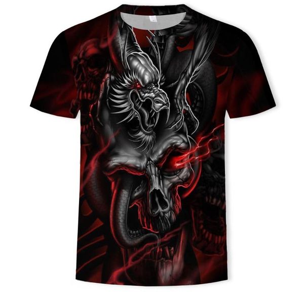 

men's t-shirts 2021 direct deal summer pattern 3d digital printing t-shirt man, White;black