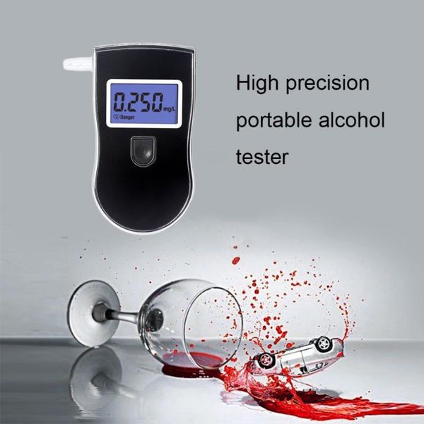 

professional alcohol tester digital lcd screen breathing quick response drunk drive alcoholism test