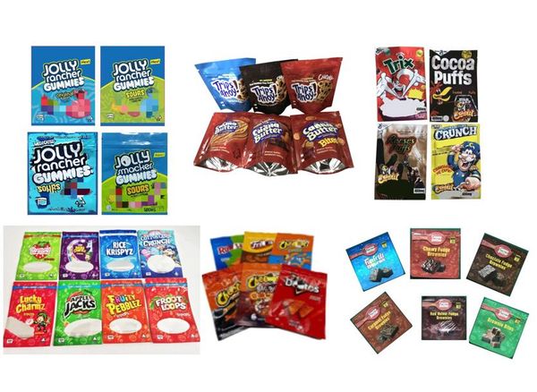 

cookies mylar bags chips cereal treats chocolate brownie runtz chesters fries canna butter trips ahoy goldfish baked edibles packaging
