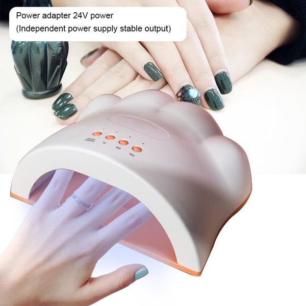 

beads light nail dryers quick-drying lamp therapy machine intelligent induction led dryer for salon tools 48w