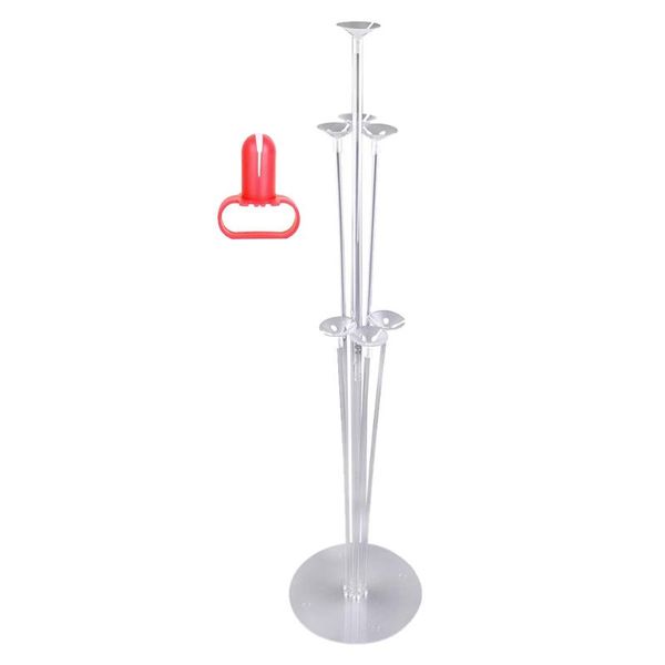 

party decoration held 1 pcs balloon pump mini plastic hand ball inflator air portable useful tools