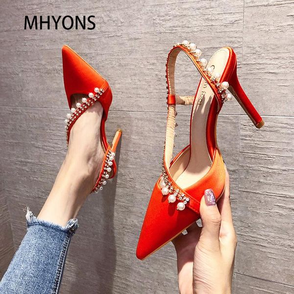 

dress shoes customized women's autumn 2021 one generation word with satin rhinestones and diamonds european ame, Black