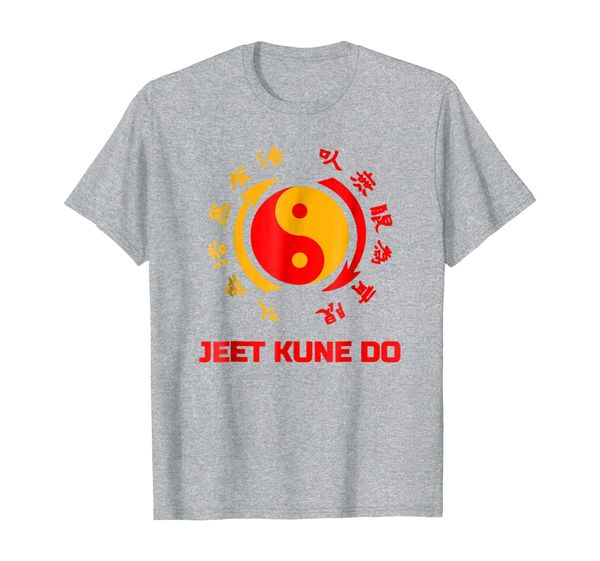

jeet kune do martial arts dojo training t-shirt, White;black