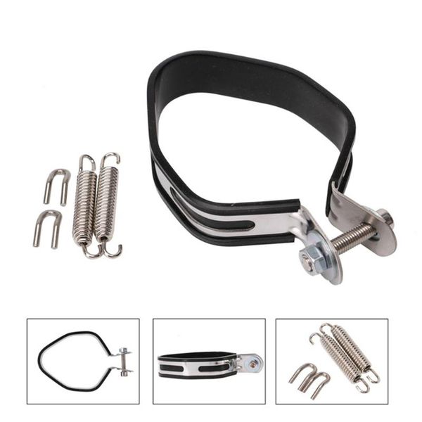 

manifold & parts 5 pcs motorcycles accessories exhaust pipes hanger stainless steel