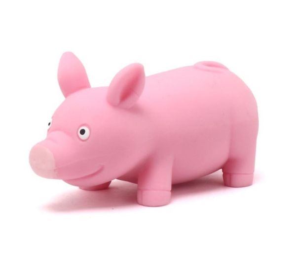

funny decompress and vent pink pig cute mini squeeze toy pinch any shape of pigs to relieve boredom slow rebound