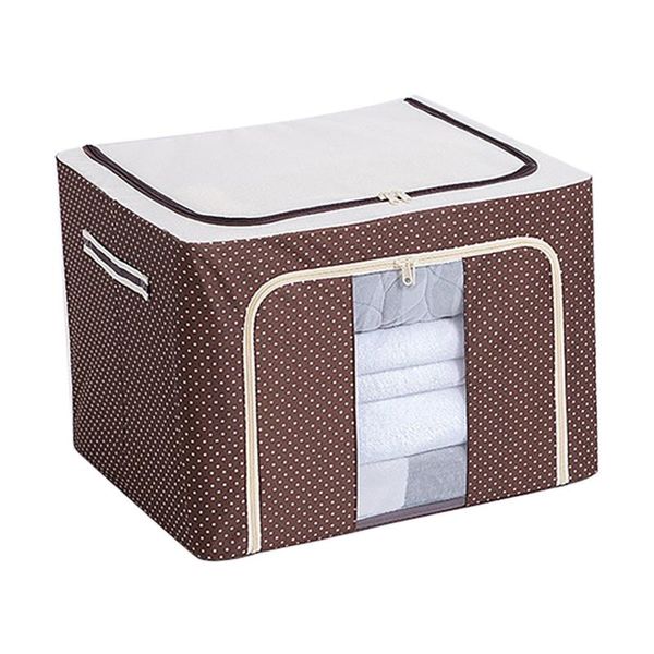 

practical large capacity clothes storage bag organizer with reinforced handle thick fabric for comforters blankets bedding bags