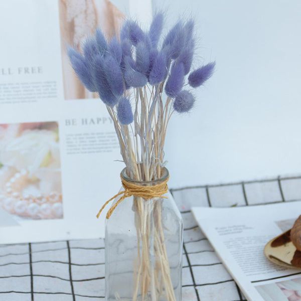 

decorative flowers & wreaths dried flower bouquet artificial lagurus ovatus decoration for home el wedding jan88