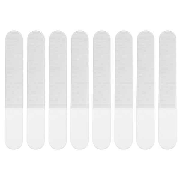 

nail files 8pcs professional glass double sided emery board polish tools
