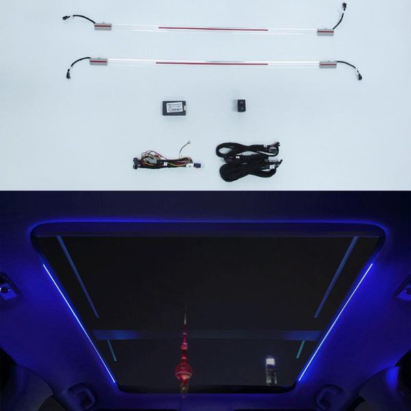 

interior&external lights for 2021-2021 crown road/urv /crv roof sunroof 64-color atmosphere light panoramic skylight ambient car