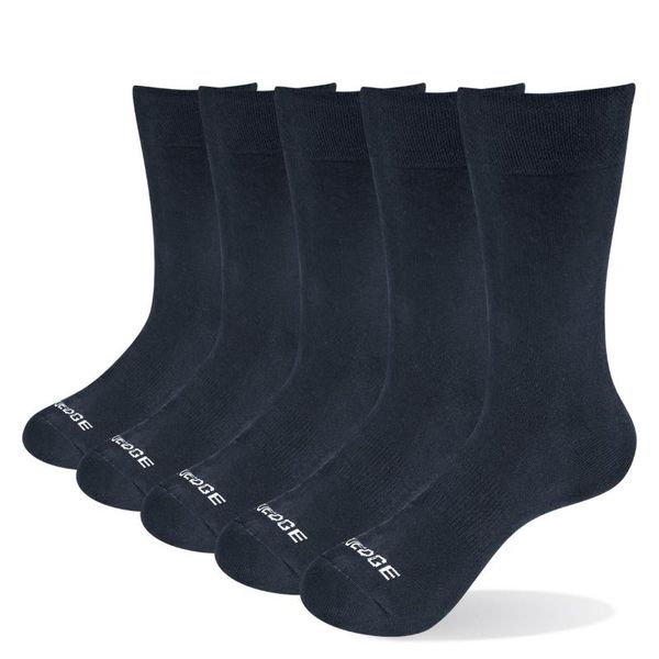 

sports socks yuedge 5 pairs men women black bamboo charcoal fiber breathable deodorant comfortable business sport athletic dress