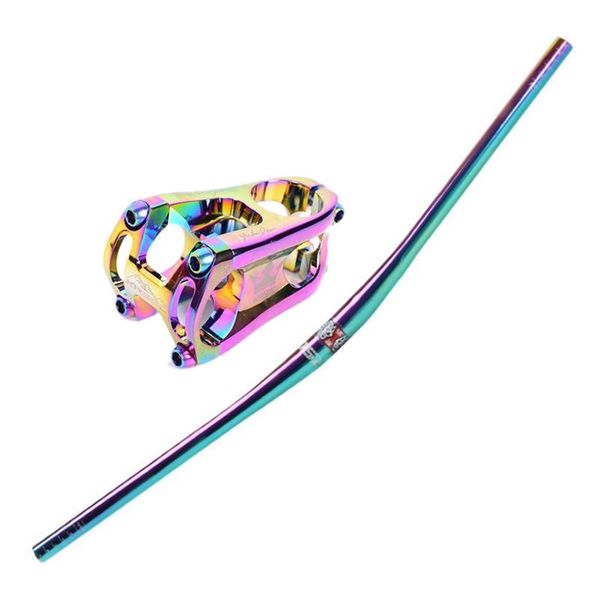 

bike handlebars &components krsec mtb stem cnc ultralight short mountain handlebar with bicycle colorful