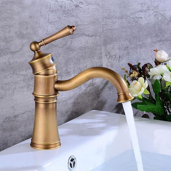 

bathroom sink faucets retro antique basin faucet ceramic handle luxury mixer tap brass water