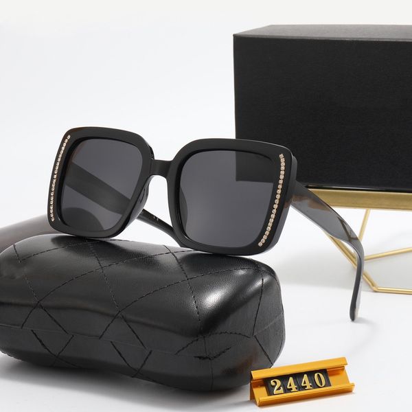 

new men's sunglasses women's glasses classic luxury designer brand, White;black