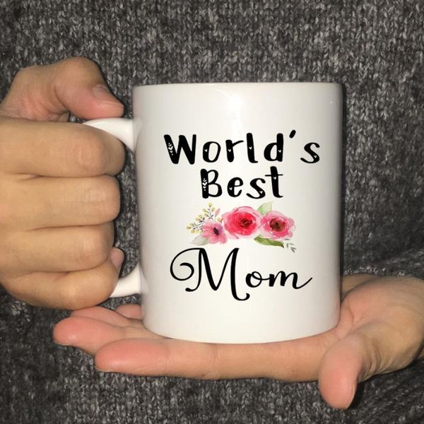 

mother's day gift mug 350ml ceramic creative world's mom number one mugs