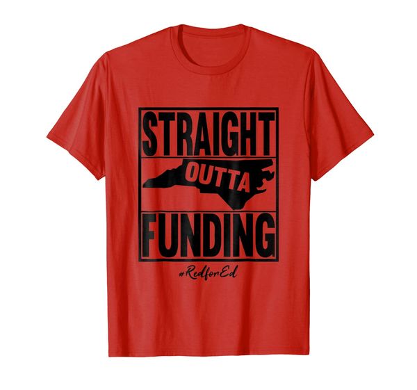 

north carolina nc red for ed teacher straight outta funding, White;black