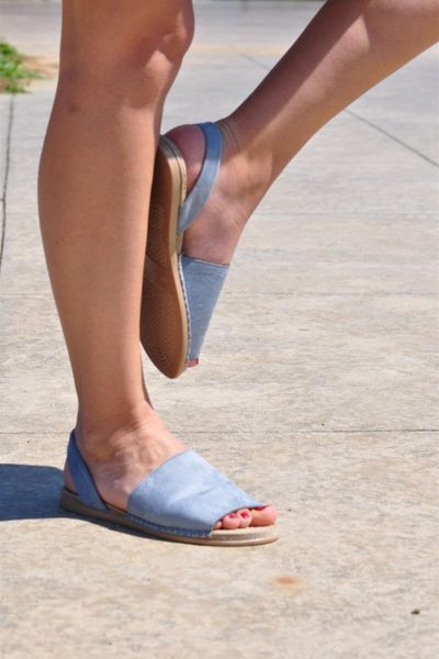 

sandals feni blue suede espadril, Black