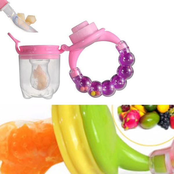 

pacifiers# 1pcs fresh food nibbler baby fruit nipples feeding safe supplies nipple teat pacifier bottles