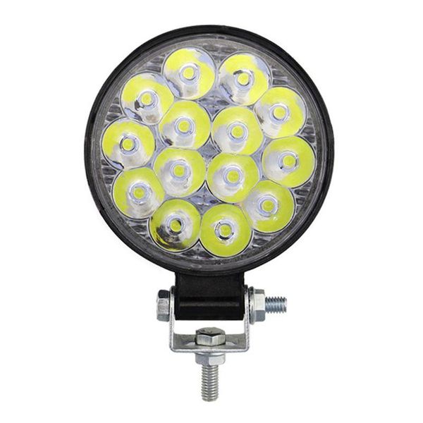 

car headlights 2021 42w round led work light spotlight bar for 4x4 offroad fog