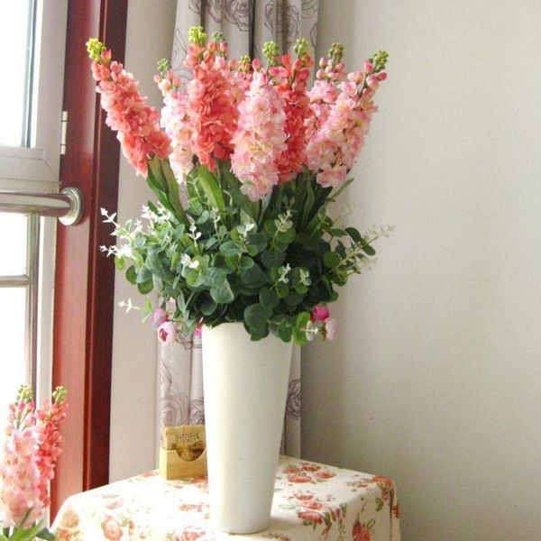 

simulation hyacinth artificial bouquet single violet flying swallow home decoration wedding party high-end decorative flowers & wreaths