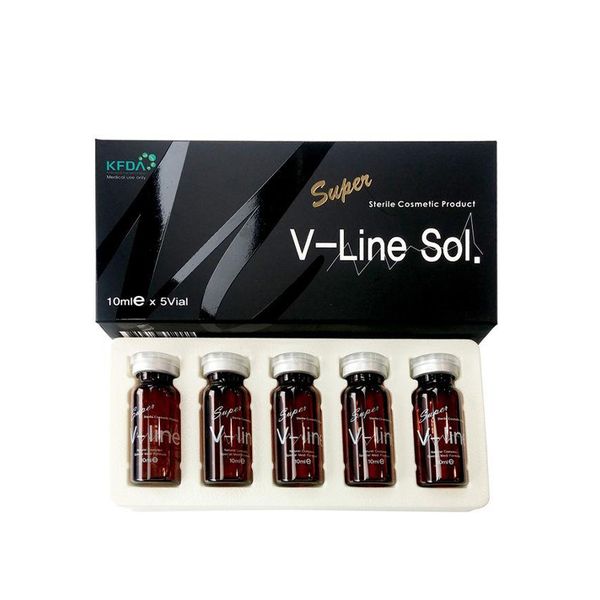 

super v-line sol. 5x10 ml - face lipolysis