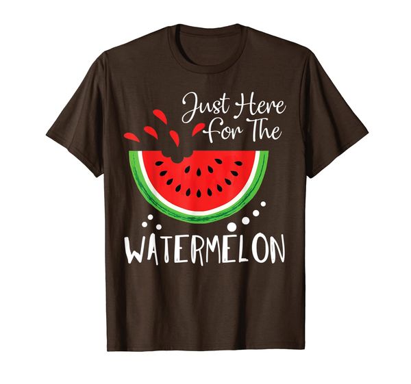 

Funny Just Here For The Watermelon Tshirt Summer Shirt, Mainly pictures