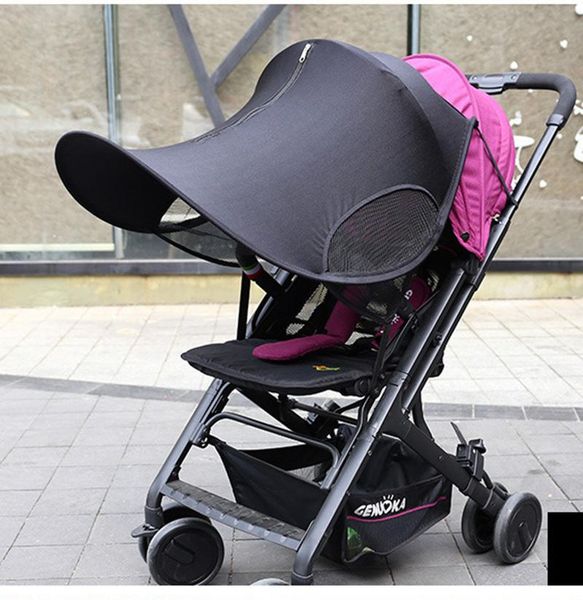 

sun ray shade canopy baby stroller sunshield protection cover pram rag blocks 99% uv uvb rays parts & accessories