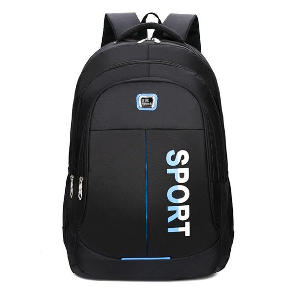 

backpack casual men's nylon material british fashion college style quality design multi-function large capacity bag