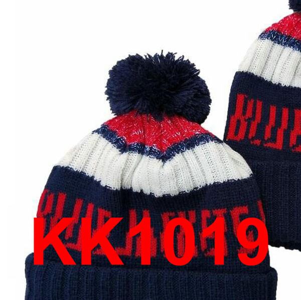 2021 Blue Jackets Beisebol Beanie North American Team Side Patch Winter Wool Sport Knit Chapéu Crânio Caps A1