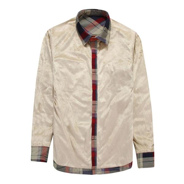 

men's casual shirts 2021 autumn winter men boys classic plaid thick warm children for male wear coat, White;black