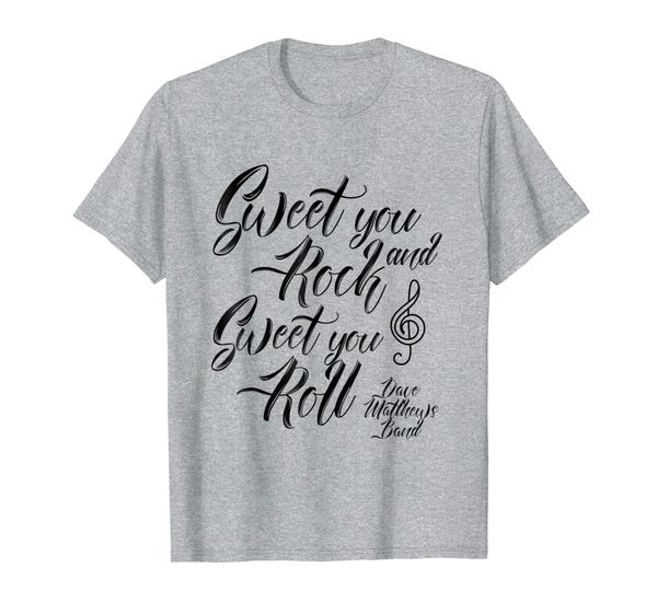 

sweet your rock and sweet you roll song lyric t shirt, White;black
