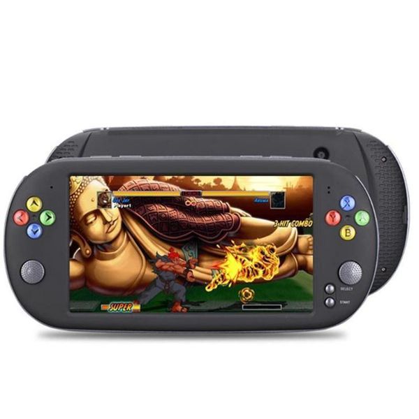 2021 Handheld 7 Inch Retro Video Game Console Voor Ps1 Voor Neogeo 8/16/32 Bit Games 8Gb met 1500 Gratis Games Ondersteuning Tv Out